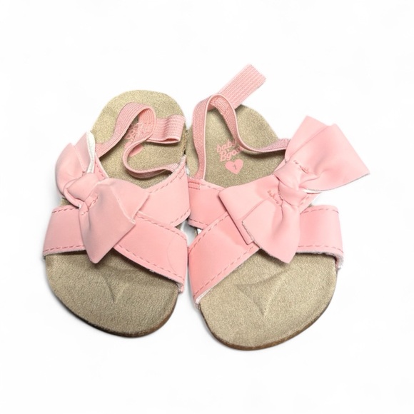 OshKosh B'gosh Pink Bow Kids Sandals | 1 - Picture 1 of 3